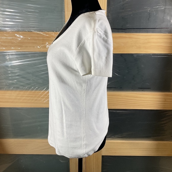 Segments Classic White Short Sleeved Vintage T-Shirt - Picture 2 of 8